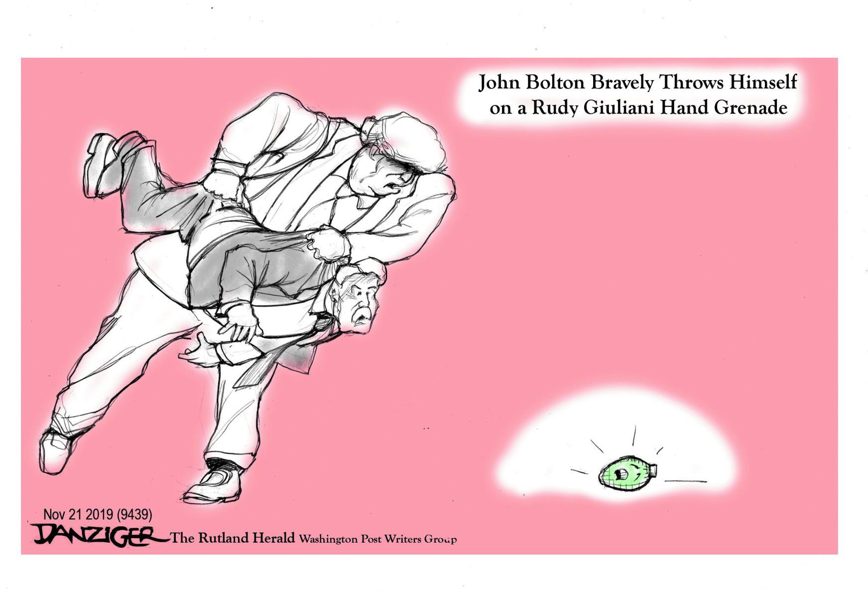 Jeff Danziger cartoon